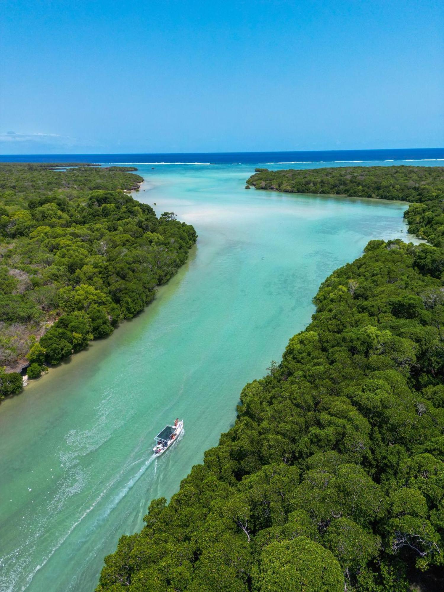 Mafia Island Bungalows Utende Buitenkant foto