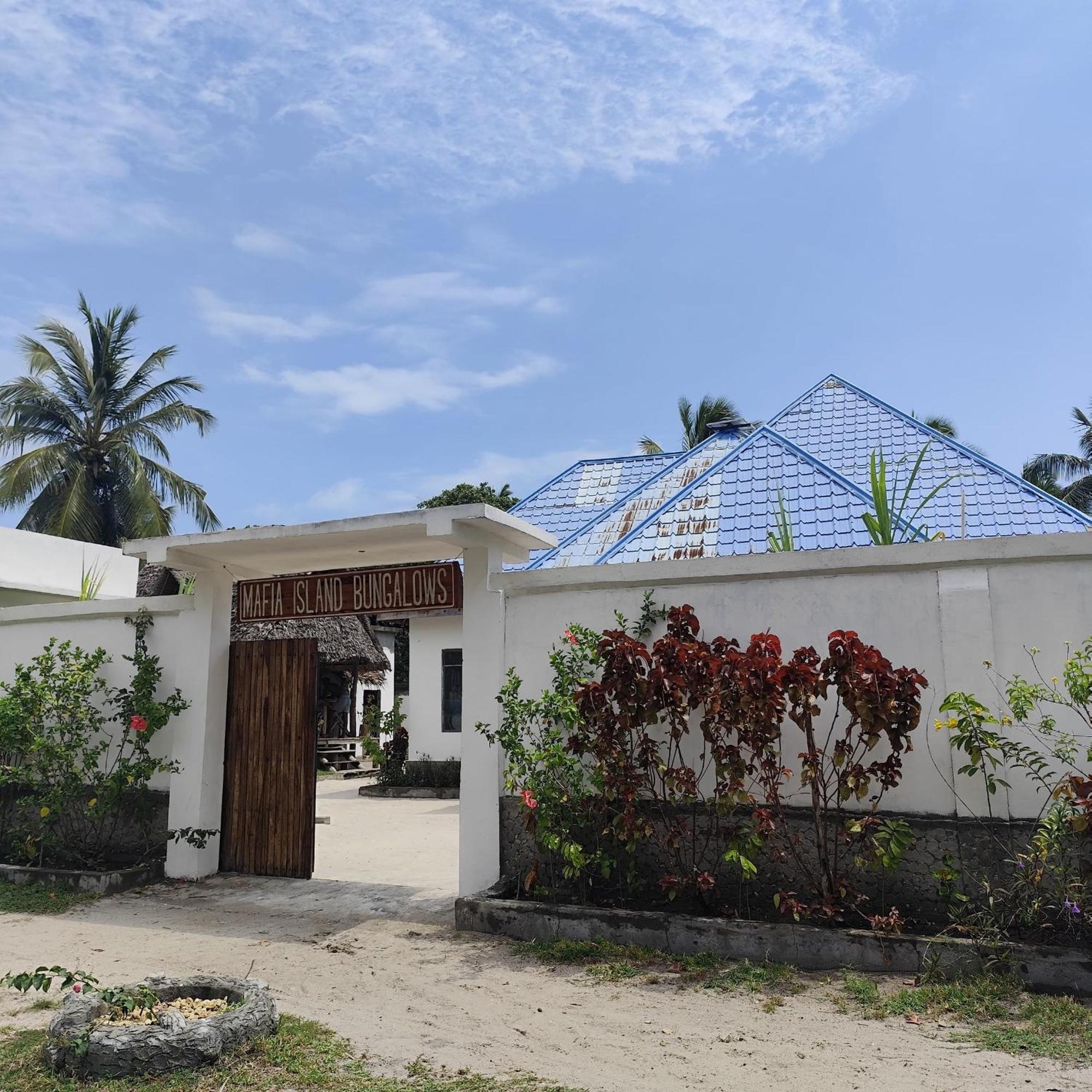 Mafia Island Bungalows Utende Buitenkant foto